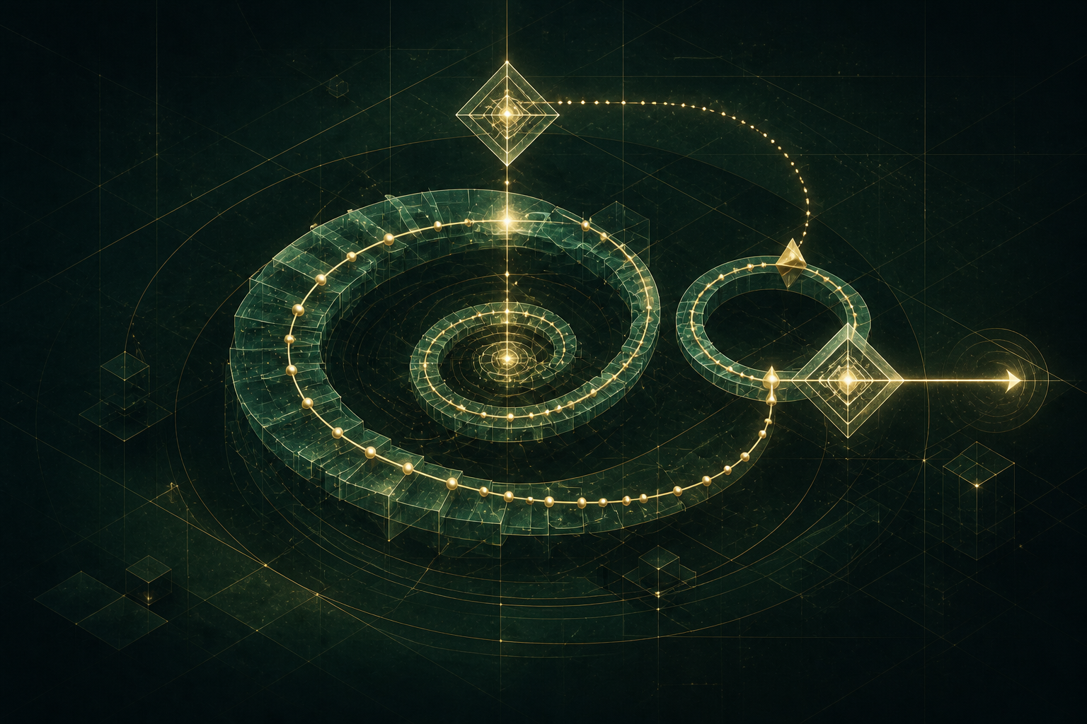 Abstract condition-controlled cycles showing pre-test and post-test loop gates.